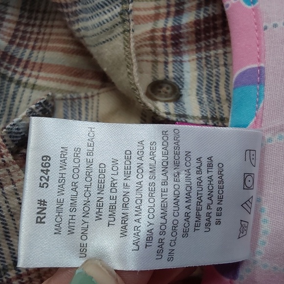 Disney Pink Winnie the Pooh Scrub Top Nurse Hospital Childrens  Sz.2X - Picture 5 of 6